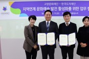 한국도자재단-고양문화재단, 지역 문화예술 발전·활성화 위해 ‘맞손’